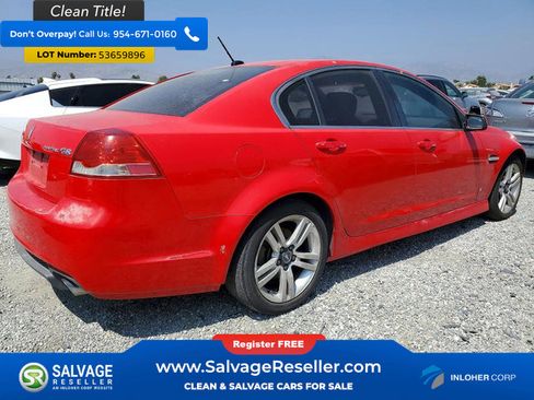 Used 2008 Pontiac G8 w/ Premium Package RWD image 4
