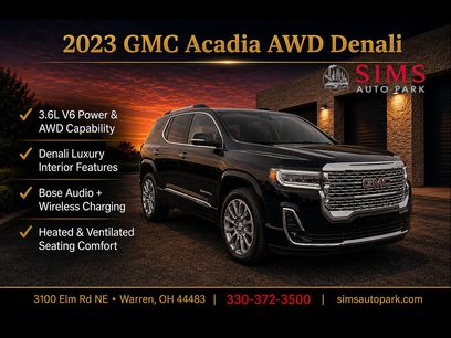 Certified 2023 GMC Acadia Denali w/ Denali Technology Package