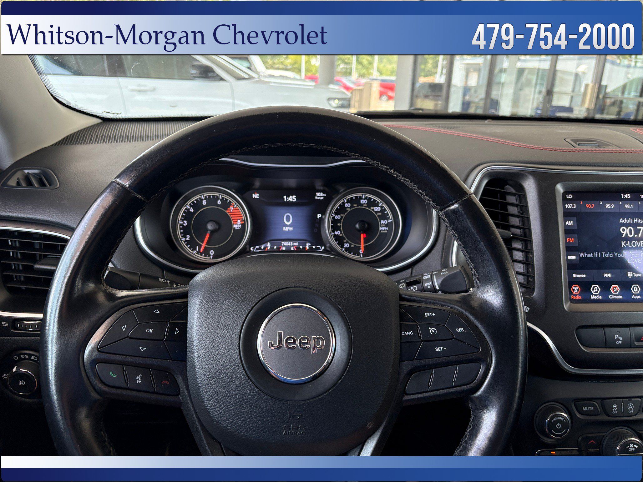 Used 2020 Jeep Cherokee Trailhawk w/ Comfort/Convenience Group AWD/4WD image 14