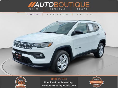 Used 2022 Jeep Compass Latitude w/ Sun and Sound Group AWD/4WD image 1