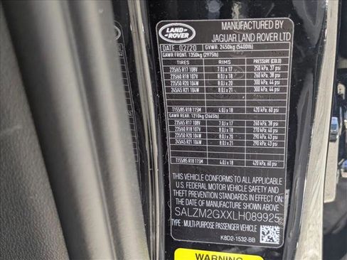 Used 2020 Land Rover Range Rover Evoque R-Dynamic HSE image 24