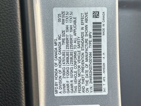 Used 2026 Honda CR-V LX image 35