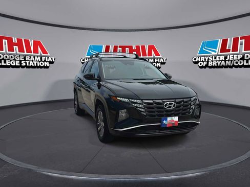 Used 2022 Hyundai Tucson Blue w/ Cargo Package AWD/4WD image 2