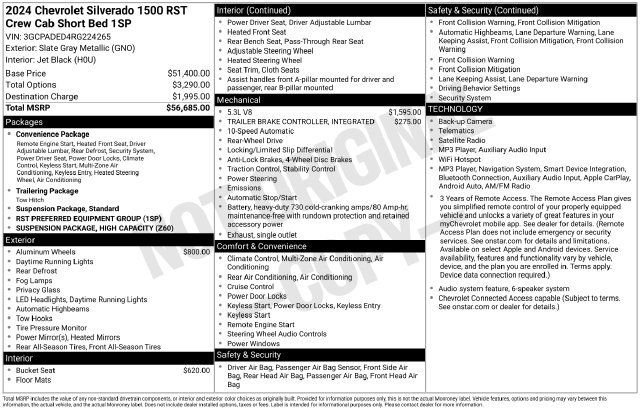 Used 2024 Chevrolet Silverado 1500 RST RWD image 46