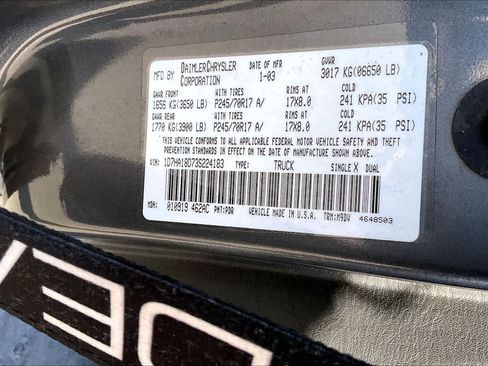 Used 2003 Dodge Ram 1500 Truck 2WD Quad Cab image 20