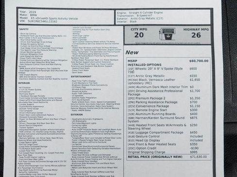 Used 2019 BMW X5 xDrive40i image 8