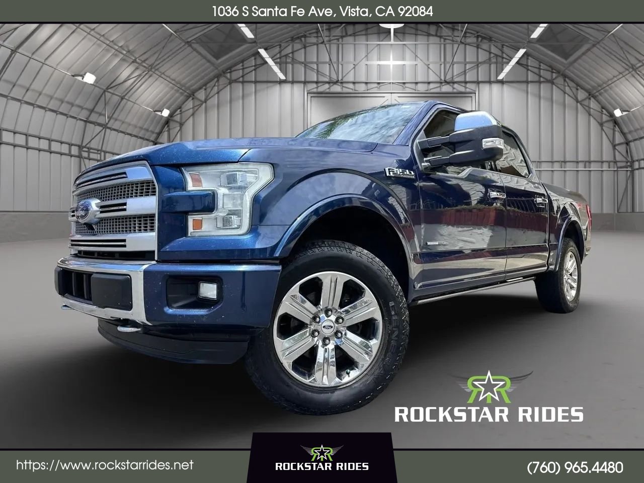 Used 2016 Ford F150 Platinum w/ Technology Package AWD/4WD image 1
