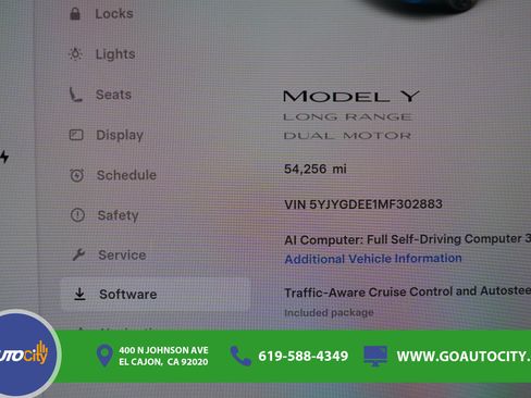 Used 2021 Tesla Model Y Long Range AWD/4WD image 3