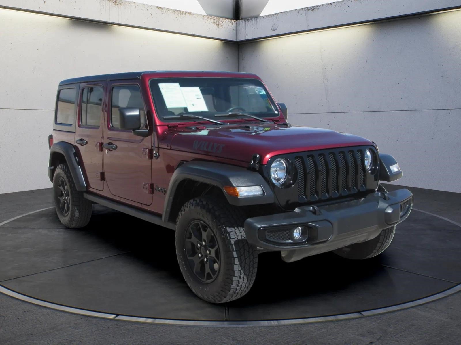 Used 2021 Jeep Wrangler Unlimited Sport AWD/4WD image 2
