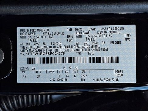 New 2025 Ford F150 Raptor image 19