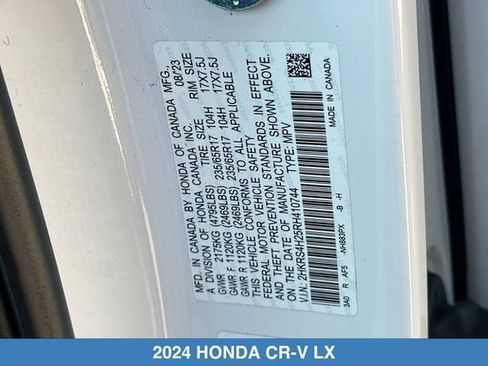 Certified 2024 Honda CR-V LX image 33