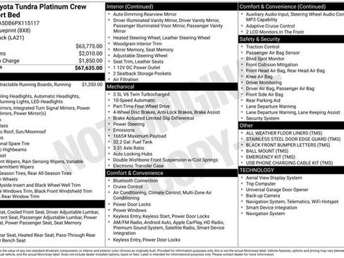 Used 2023 Toyota Tundra Platinum image 10