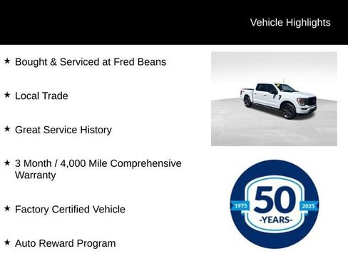 Certified 2023 Ford F150 XLT w/ Equipment Group 302A High image 7