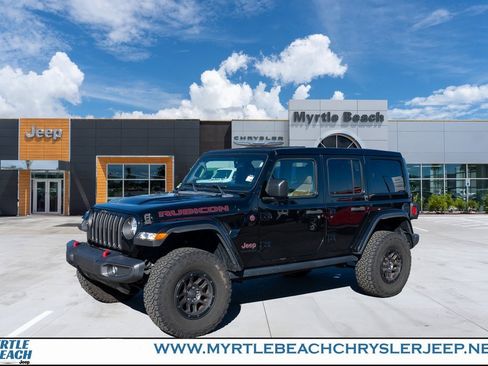Used 2023 Jeep Wrangler Unlimited Rubicon w/ Xtreme 35 Tire Package image 1