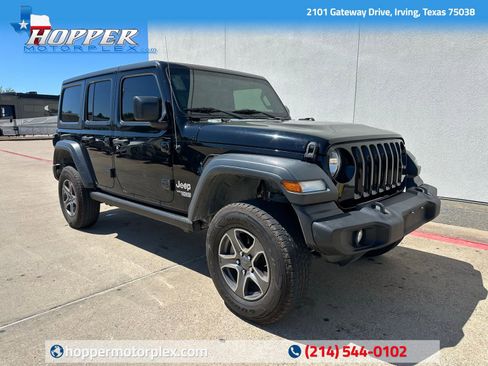 Used 2018 Jeep Wrangler Unlimited Sport S image 1
