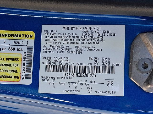 Used 2019 Ford Mustang Coupe RWD image 27