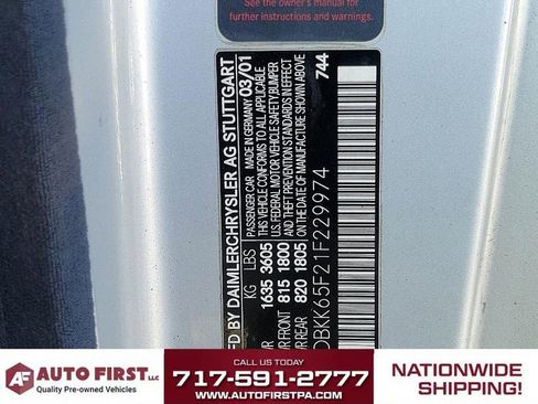 Used 2001 Mercedes-Benz SLK 320 image 17