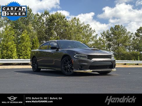 Used 2022 Dodge Charger R/T w/ Blacktop Package RWD image 1