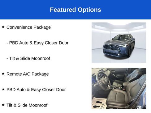 Used 2022 Toyota Corolla Cross XLE w/ Convenience Package AWD/4WD image 3