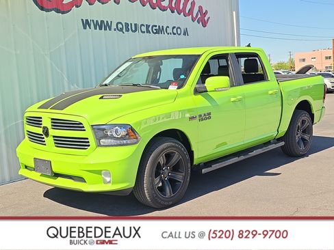 Used 2017 RAM 1500 Sport w/ Sublime Green Sport Package AWD/4WD image 3