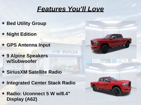 Used 2024 RAM 2500 Big Horn w/ Night Edition AWD/4WD image 10