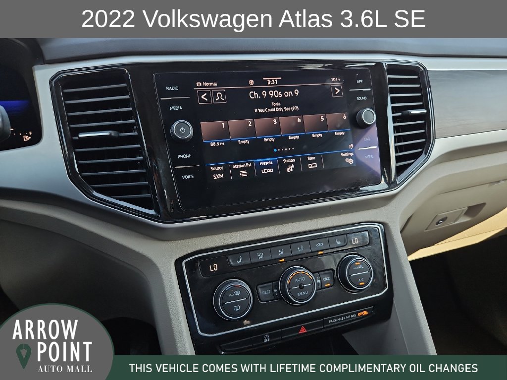Used 2022 Volkswagen Atlas SE AWD/4WD image 25