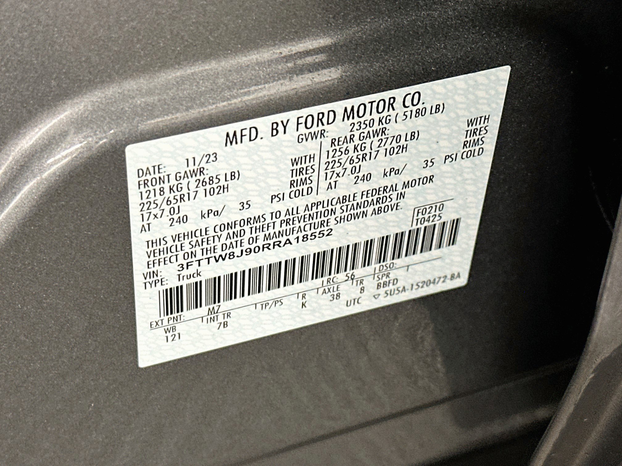 Used 2024 Ford Maverick XLT w/ XLT Luxury Package AWD/4WD image 12