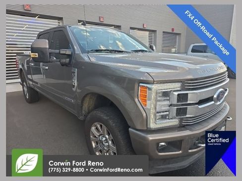 Used 2019 Ford F350 Limited w/ FX4 Off-Road Package AWD/4WD image 1