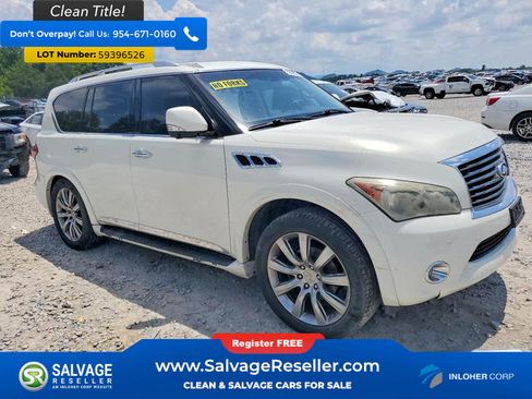 Used 2012 INFINITI QX56 4WD w/ Theater Pkg image 5