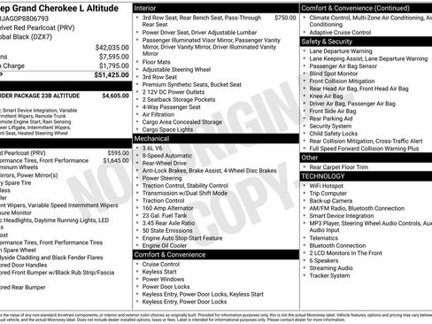Used 2023 Jeep Grand Cherokee L Laredo RWD image 5