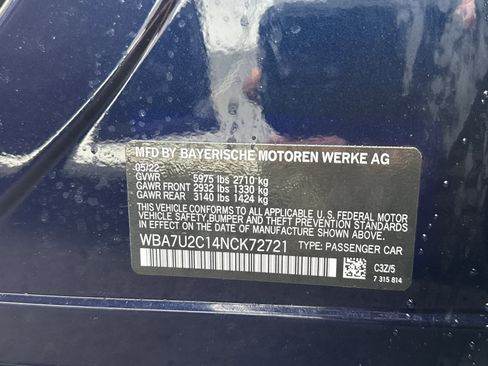 Used 2022 BMW ALPINA B7 xDrive image 36