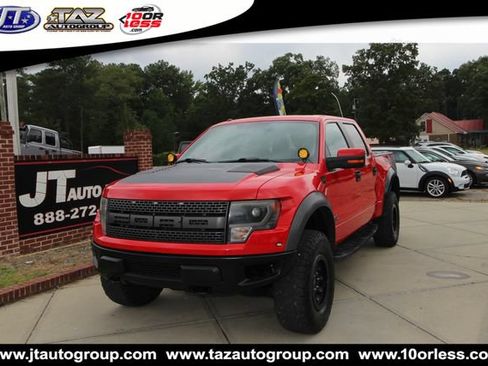 Used 2014 Ford F150 Raptor w/ SVT Exterior Graphics Package AWD/4WD image 3