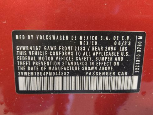 Used 2023 Volkswagen Jetta SE FWD image 33