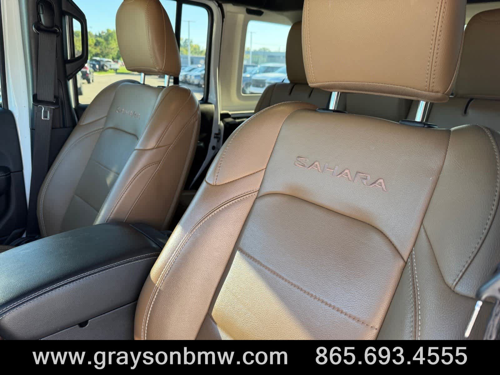 Used 2021 Jeep Wrangler Unlimited Sahara AWD/4WD image 13