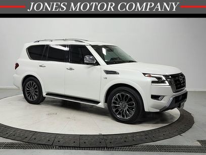 Used 2021 Nissan Armada Platinum w/ Captain's Chairs Package