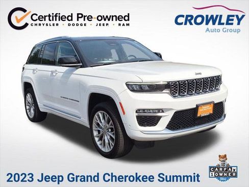 Certified 2023 Jeep Grand Cherokee Summit w/ Luxury Tech Group V AWD/4WD image 1