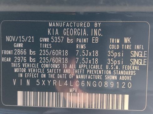 Used 2022 Kia Sorento S FWD image 33