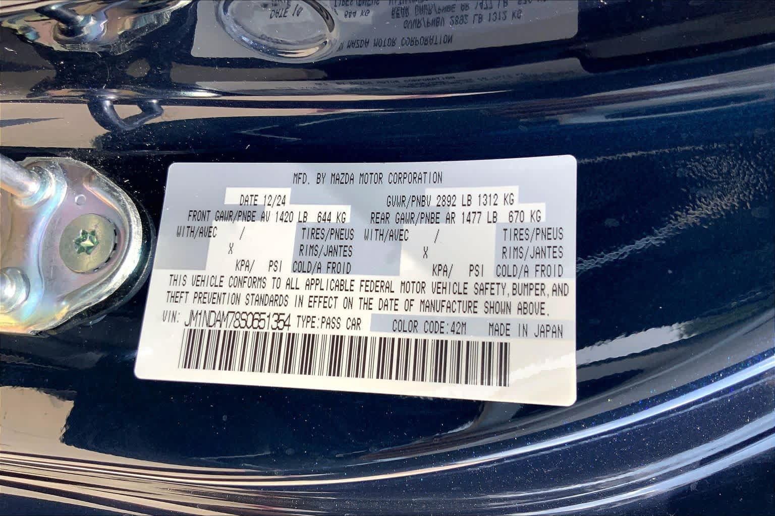 Used 2025 MAZDA MX-5 Miata RF Grand Touring RWD image 29