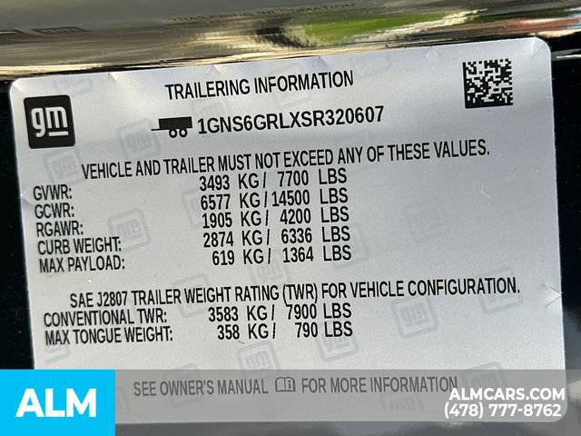Used 2025 Chevrolet Suburban High Country AWD/4WD image 40