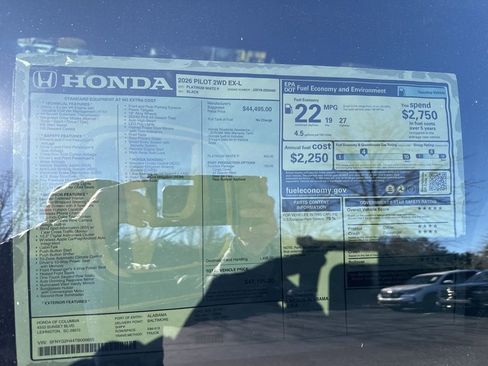 New 2026 Honda Pilot EX-L image 11