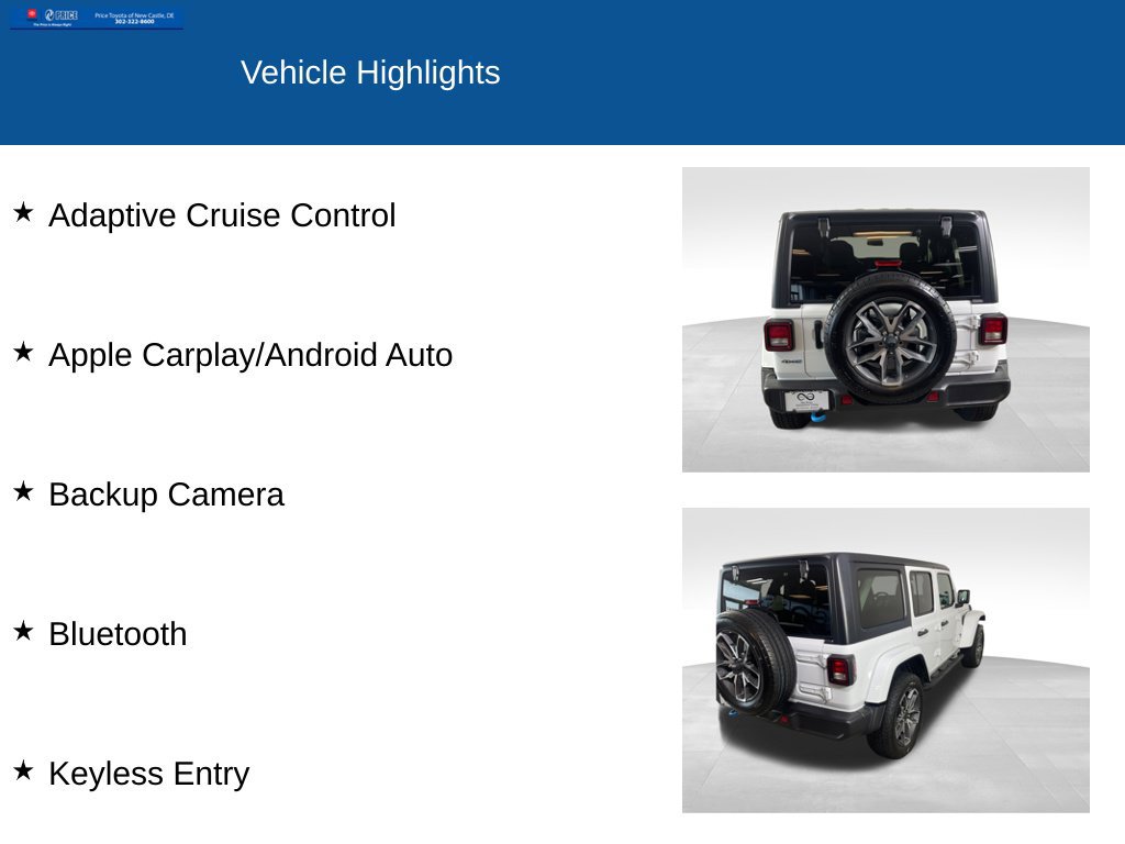 Used 2024 Jeep Wrangler Unlimited w/ Convenience Group AWD/4WD image 2