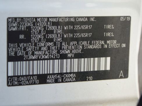 Used 2019 Toyota RAV4 XLE image 27