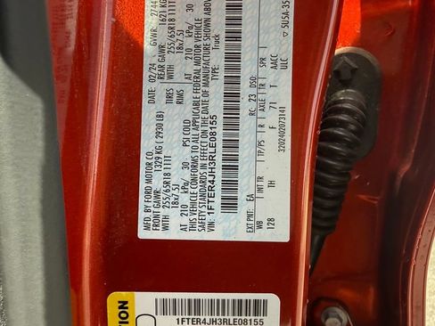 Certified 2024 Ford Ranger Lariat RWD image 37