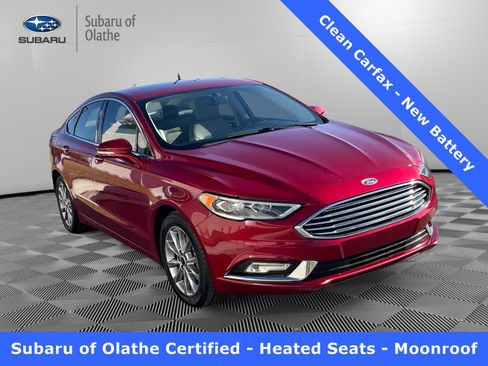 Used 2017 Ford Fusion SE w/ Fusion SE Technology Package image 1