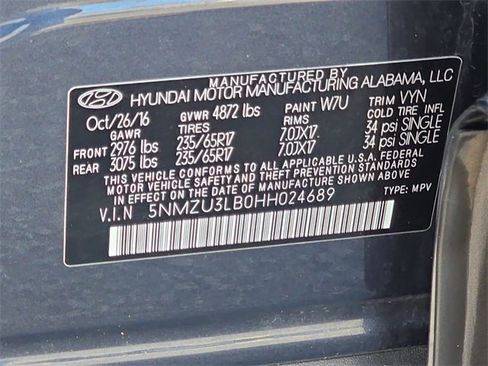 Used 2017 Hyundai Santa Fe Sport image 16