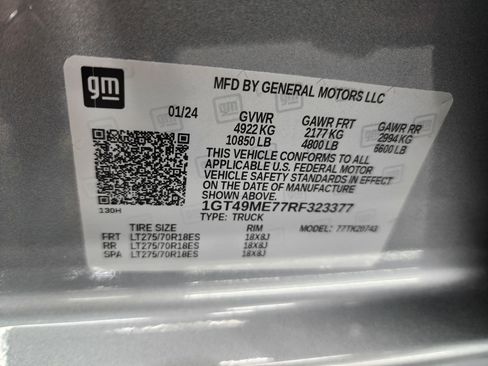 Used 2024 GMC Sierra 2500 SLE w/ SLE Value Package; image 59