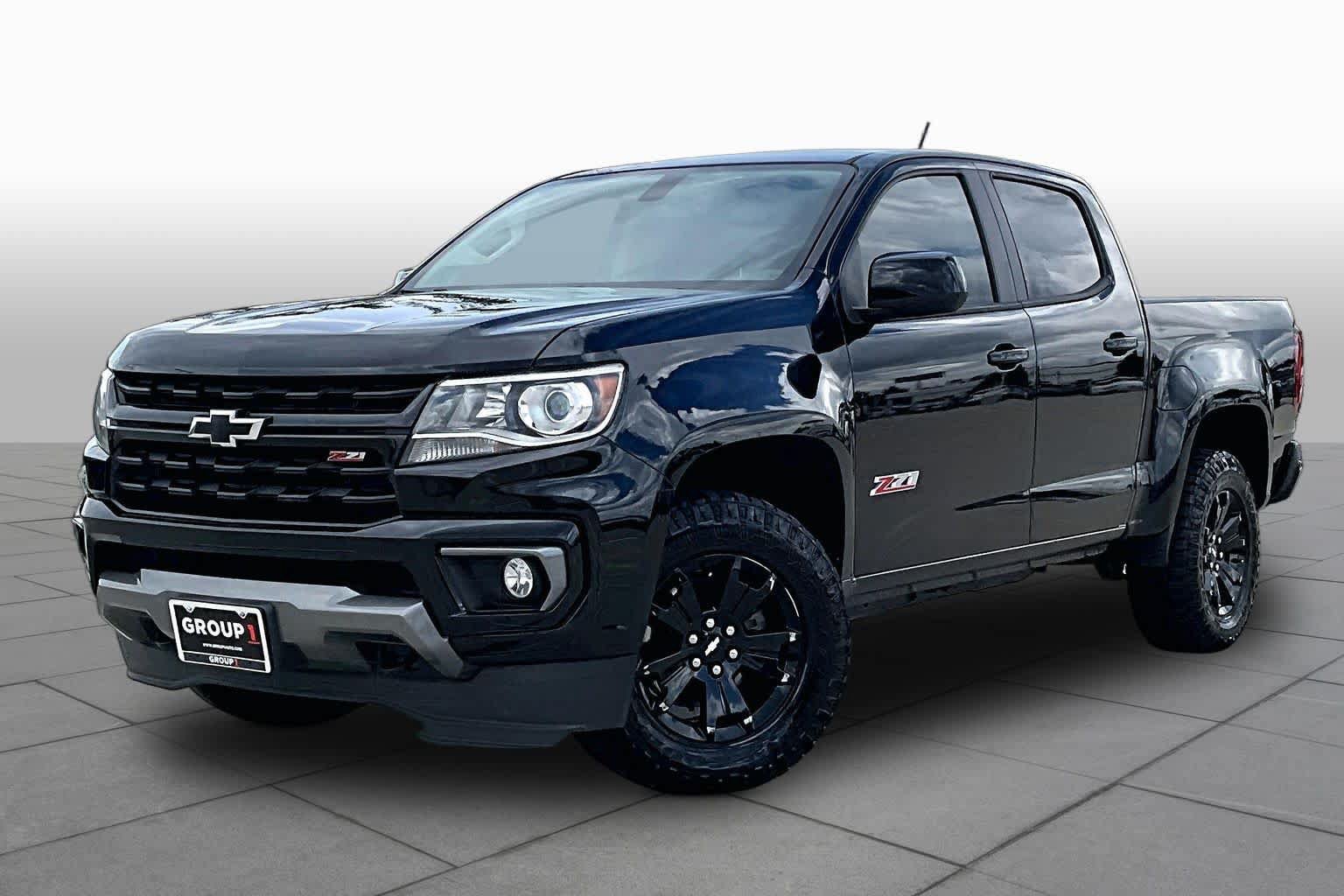 Used 2021 Chevrolet Colorado Z71 w/ Z71 Midnight Edition RWD image 1