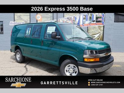 New 2026 Chevrolet Express 3500 w/ Driver Convenience Package
