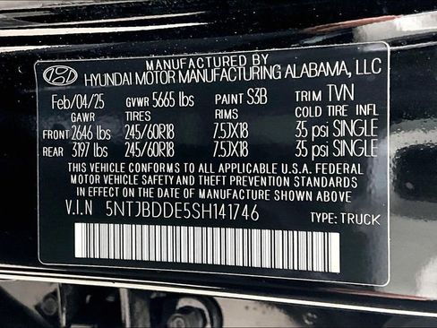 Certified 2025 Hyundai Santa Cruz SEL image 36