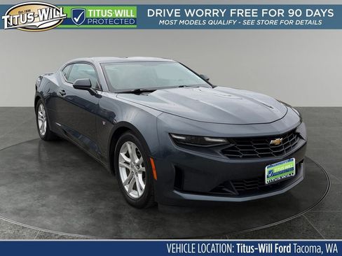 Used 2022 Chevrolet Camaro LS RWD image 1